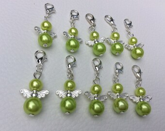 10 lucky charms Angel Light Green