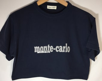 SMALL モンテカルロ クロップドTシャツ