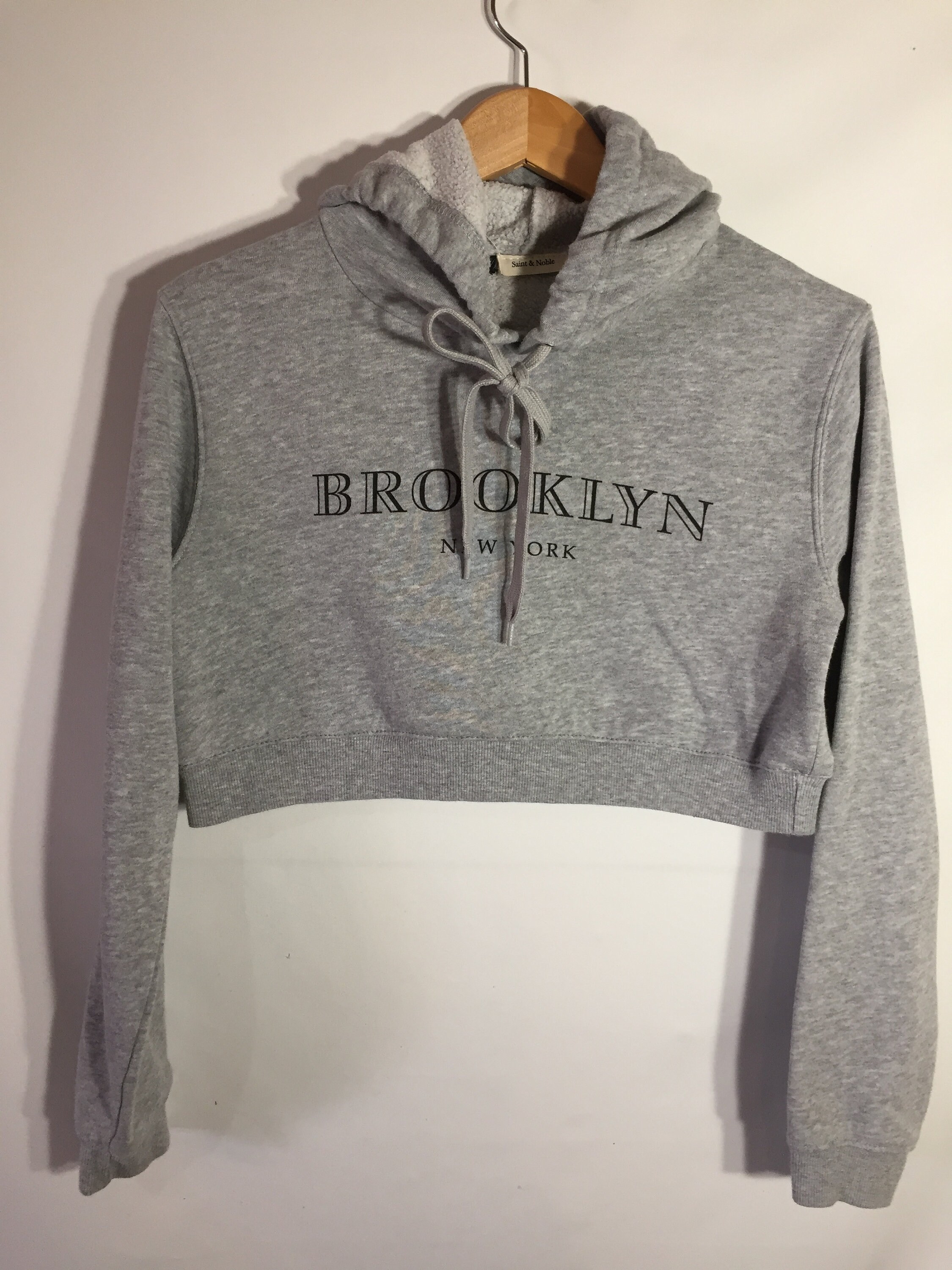 Brooklyn crop hoodie Etsy Mexico