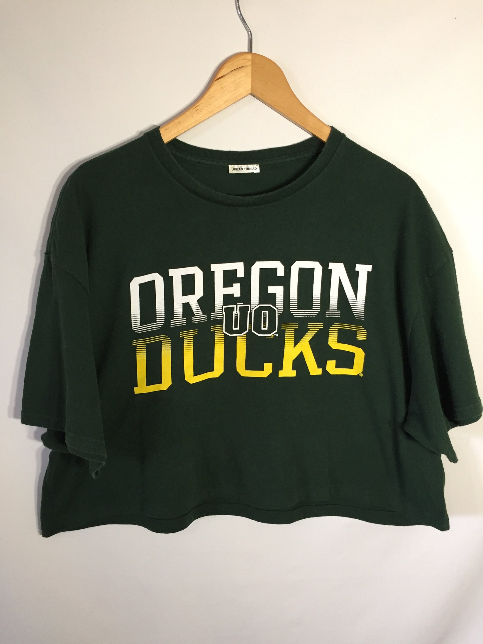 LARGE Oregon Ducks Cropped Tee - Etsy