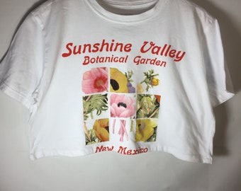 Sunshine Valley Botanical Garden Crop T-Shirt