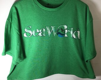 シーワールド クロップTシャツ