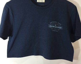 クイックシルバー クロップ Tシャツ