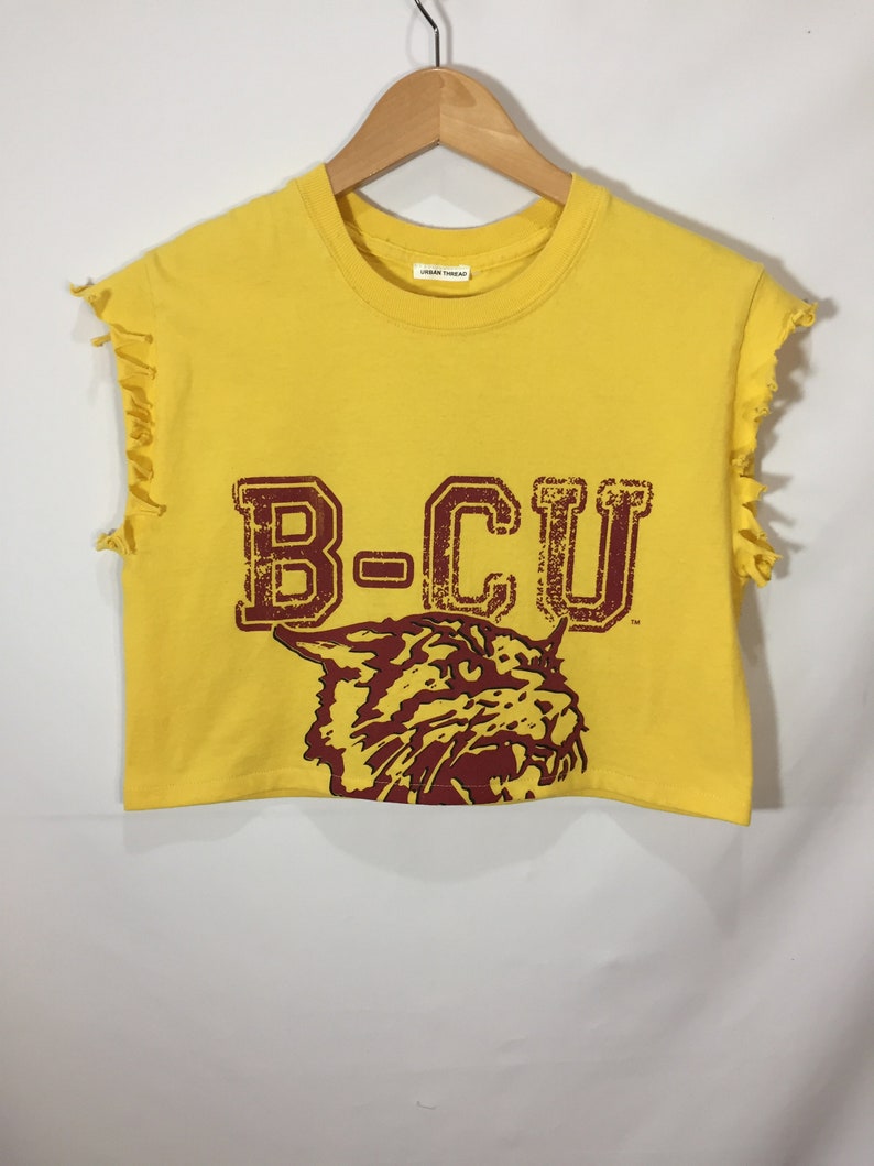 SMALL B-CU Wildcats Cropped Muscle Tank image 1