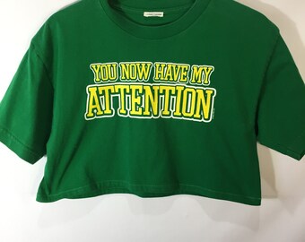 注目です！クロップTシャツ