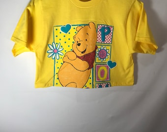 Vintage Winnie the Pooh  Crop T-Shirt