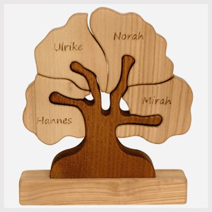 Family tree with engraving, 4 engraving fields image 1