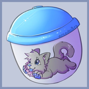 ArcadeC0re Gatcha Capsule YCH