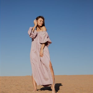 Dusty Rose Goddess Dress - Etsy