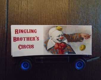 RAS Clown HO Scale Circus Wagon