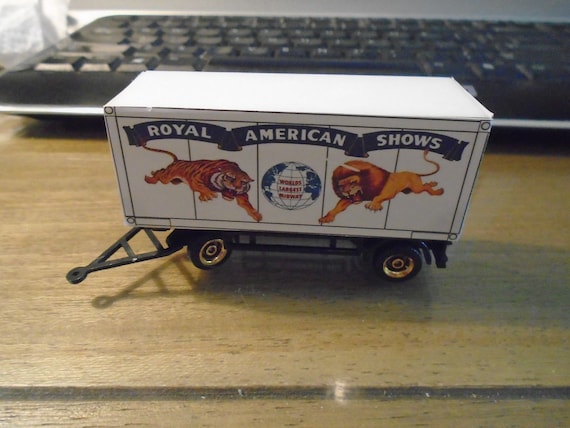 HO Scale Royal American Shows Clown wagon