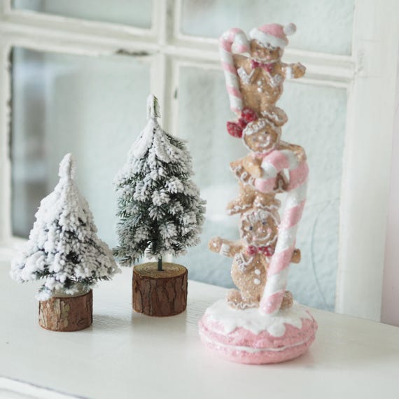 Weihnachsdeko Lebkuchenmann Pyramide
