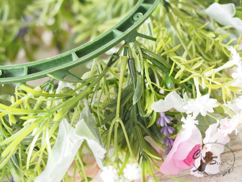 Frühlingsblumen Kranz bunt Tischkranz Türkranz Kranz Frühling image 8