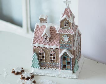 Lebkuchenhaus Turmhaus Kirche