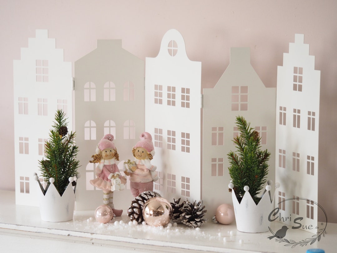 Weihnachtsdeko Häuser Etsy.de