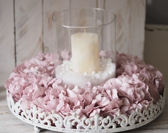 Weihnachtsdeko shabby rosa