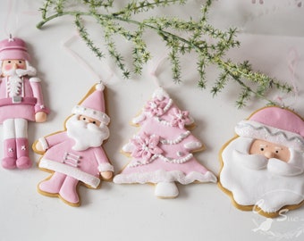 Christbaumanhänger Lebkuchen 4 Stk.