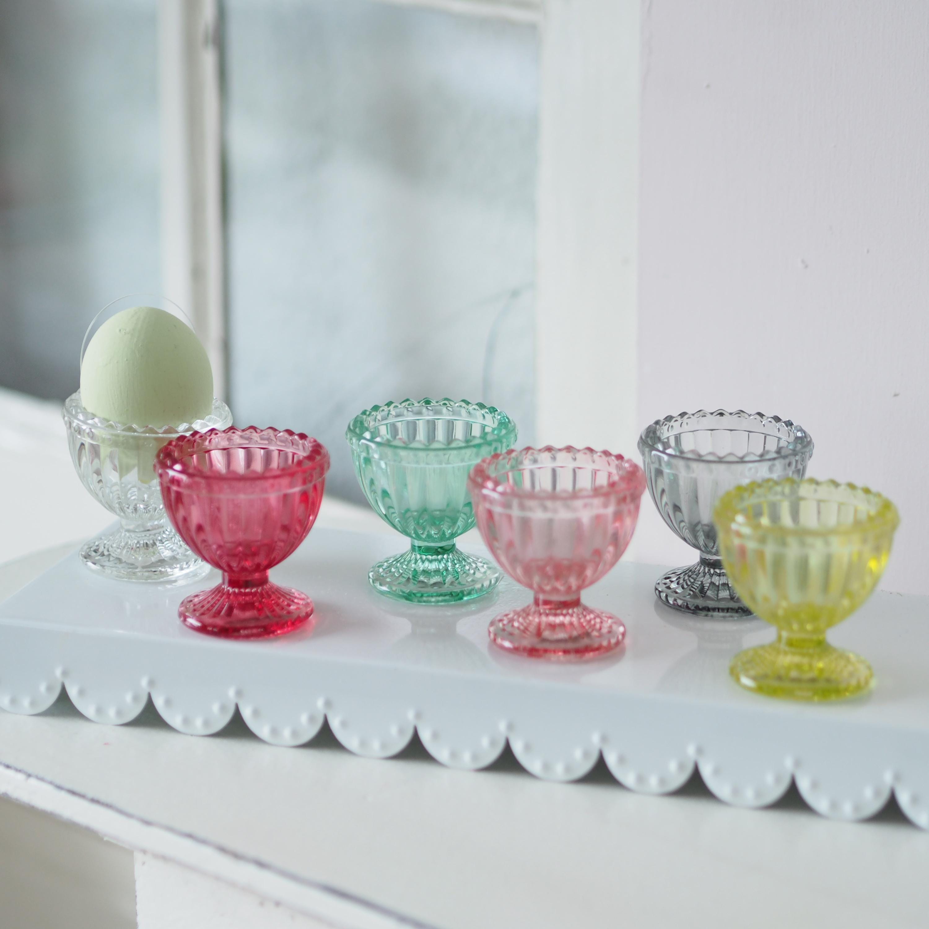 Bunte eierbecher