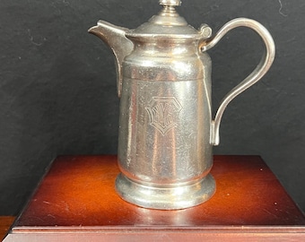 Vintage Reed & Barton Silver-soldered Lidded Pitcher – Model 2800