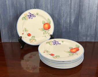 Set of 6 Savoir Vivre "Luscious" Dessert/Salad Plates - 7 3/4"