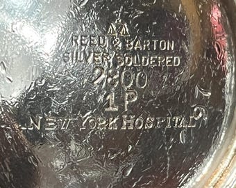 Vintage Reed & Barton Silver-soldered Lidded Pitcher – Model 2800