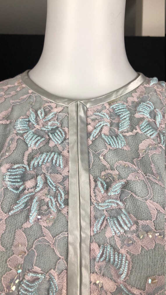 Vintage B. Altman & Co Sweater w/Intricate Beading - image 3