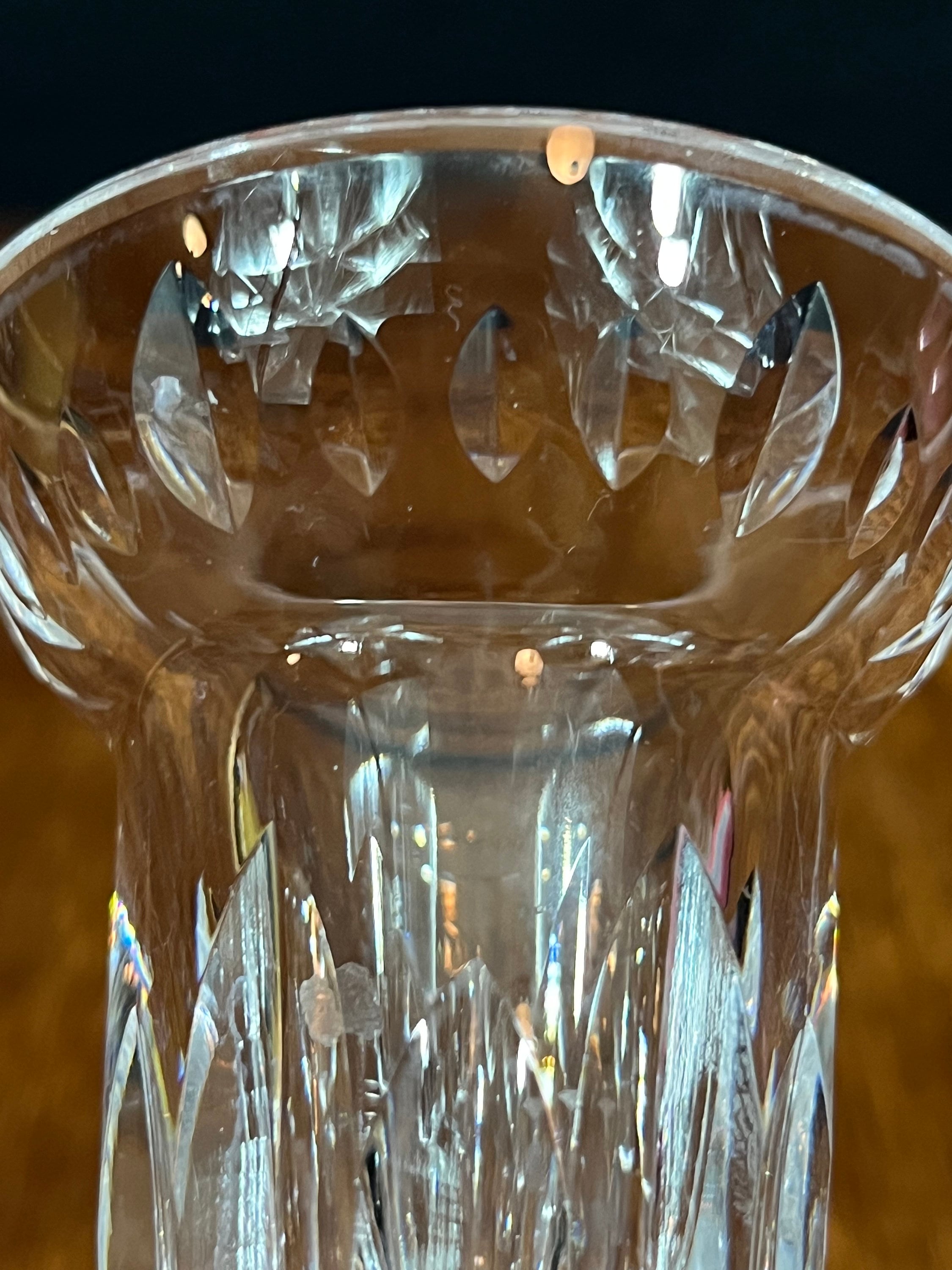 Vintage Waterford Irish Crystal Single Light Carina Eileen Pattern