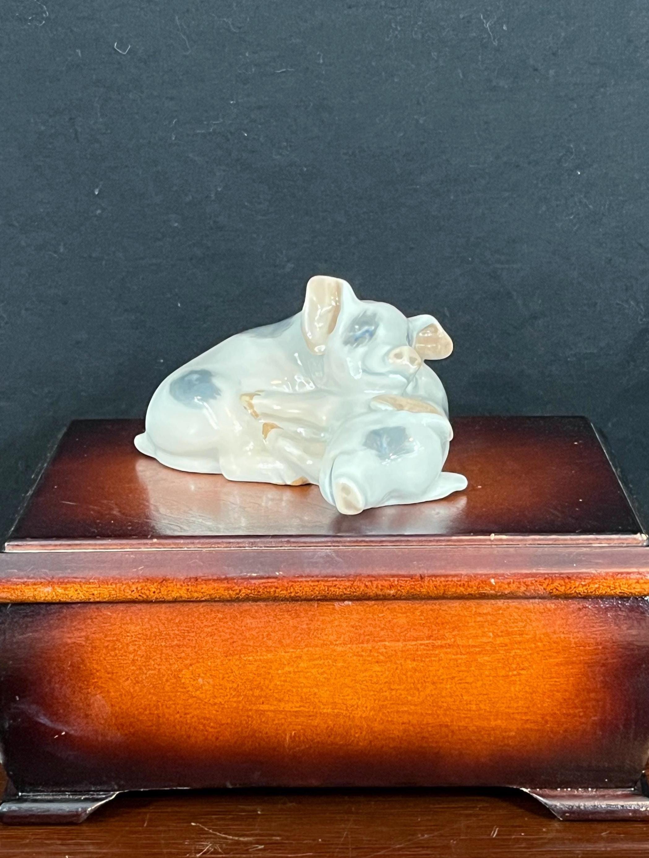 Royal Copenhagen Pig - Etsy