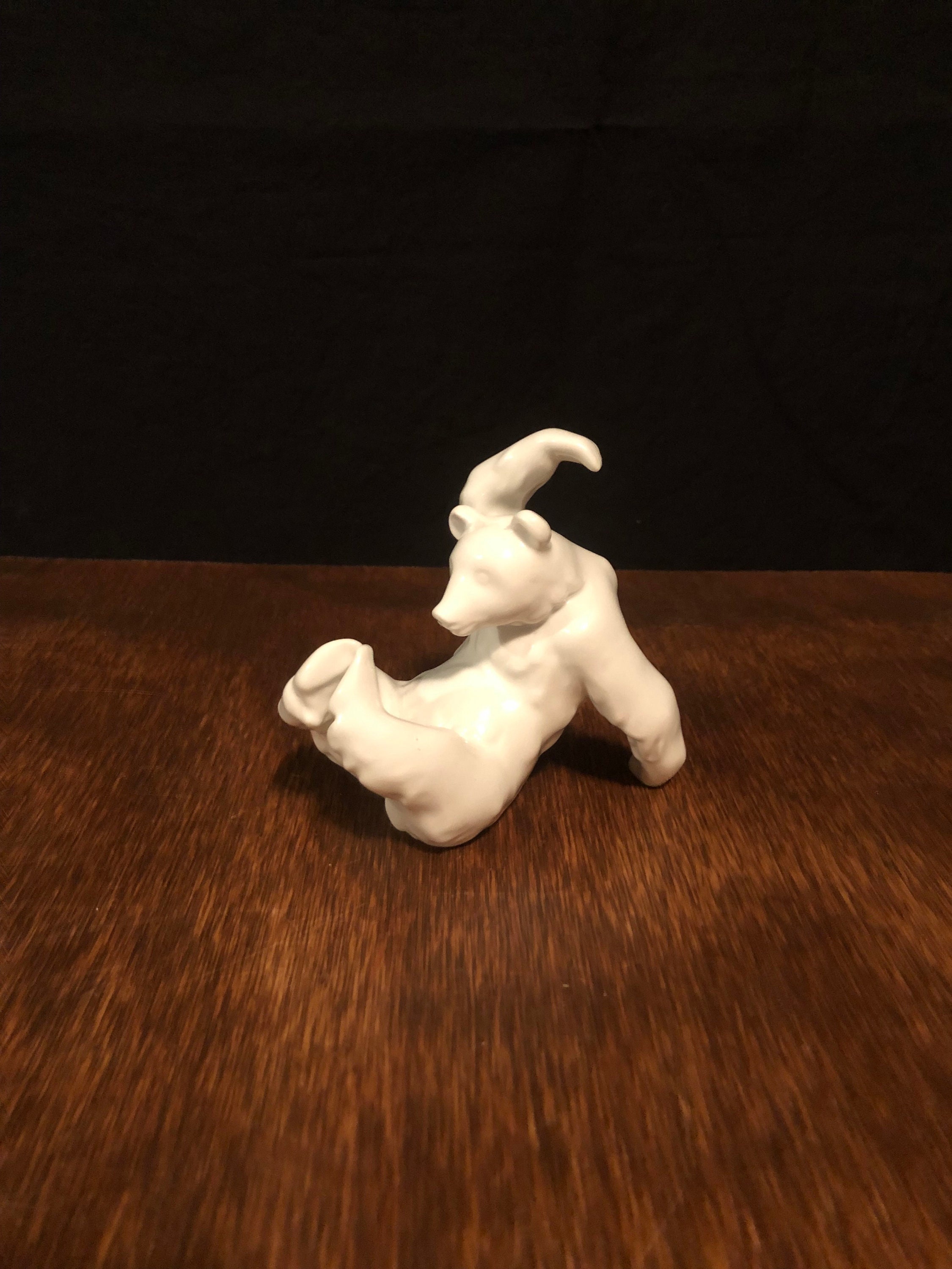 Kpm Porcelain Bear - Etsy
