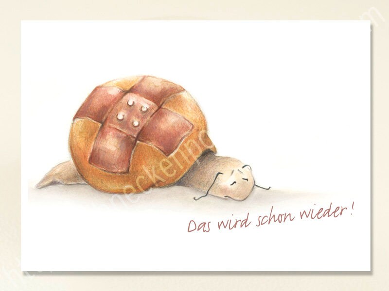 Postkarte Das wird schon wieder Din A6 Etsy.de