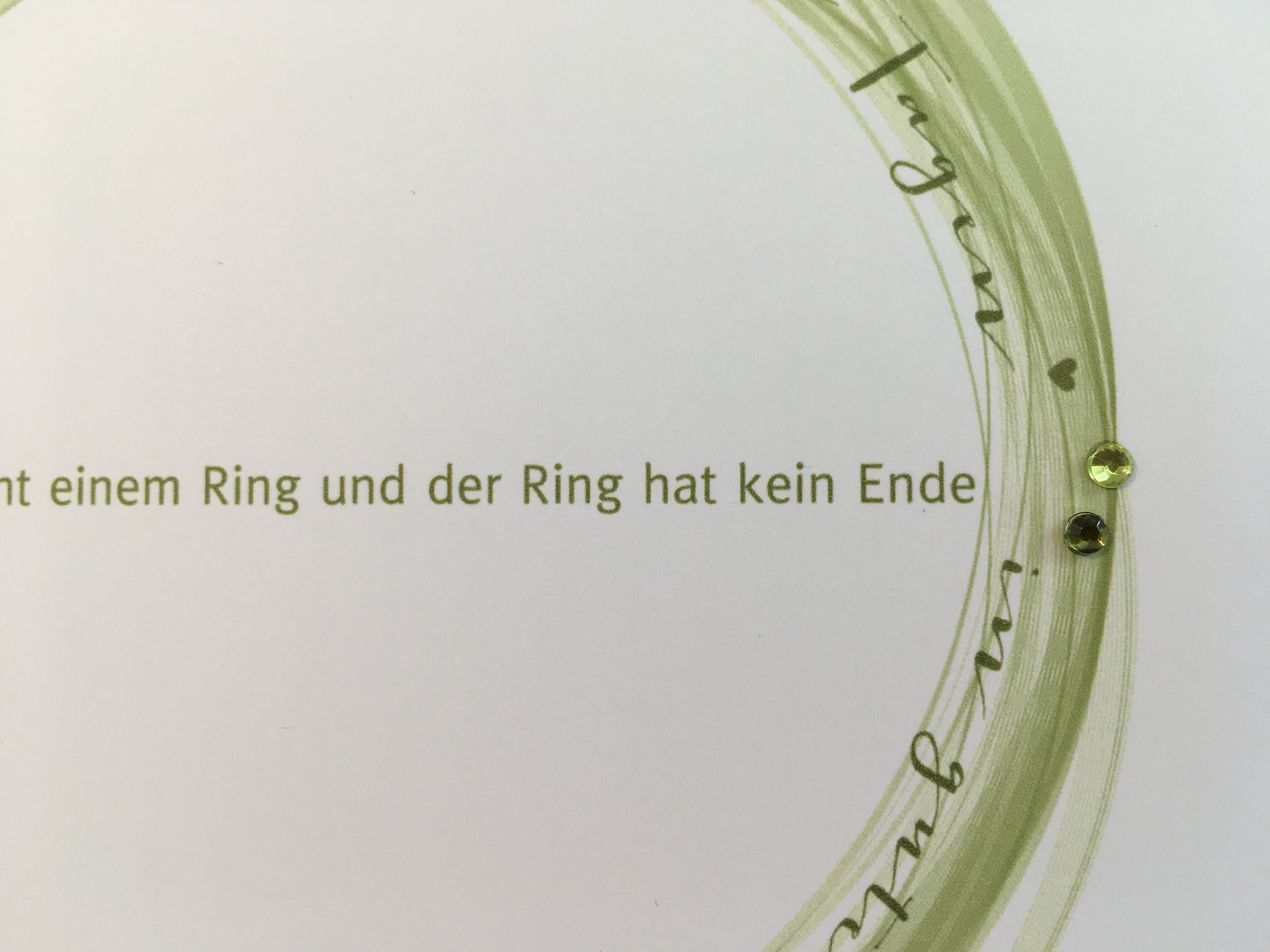 Hochzeit die Liebe gleicht einem Ring Etsy Nederland