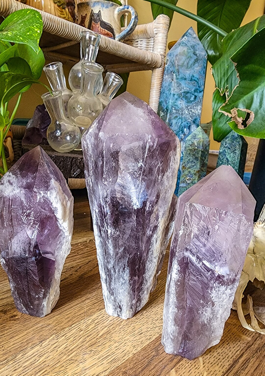 Raw Phantom Amethyst Roots - Etsy