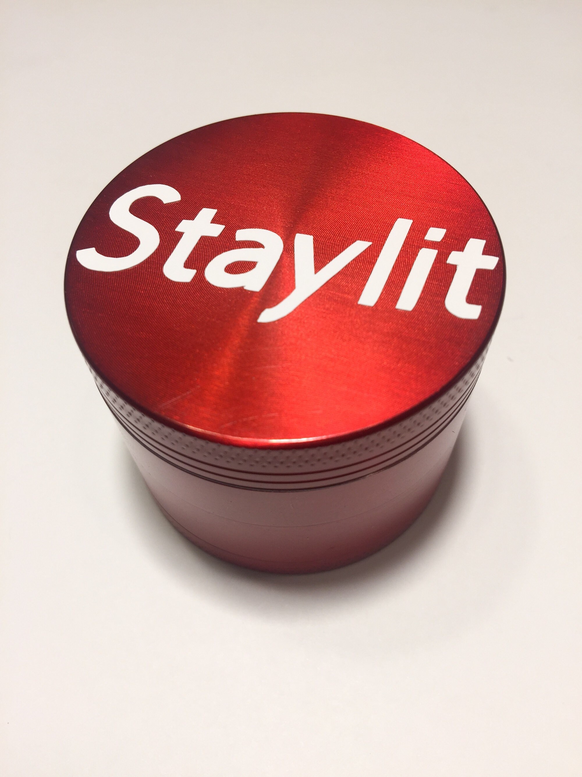 Herb Grinder White Font Red Staylit Custom Spice Grinder 4 - Etsy New  Zealand
