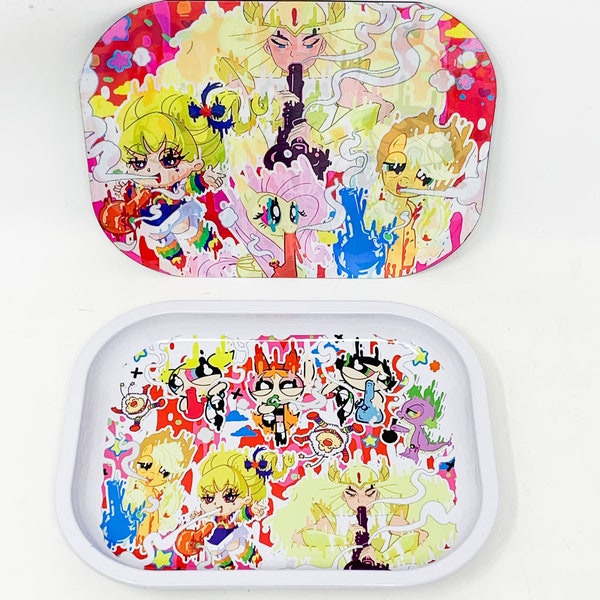 Girly Rolling Tray Etsy