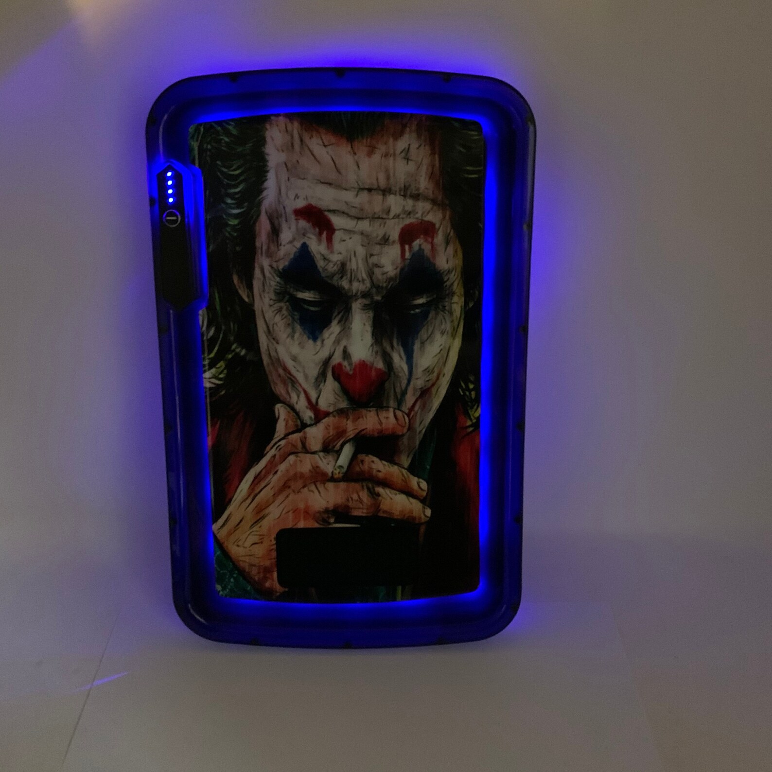 Glow Tray X Joker Black LED Rolling Tray 7 Colors and Party Etsy