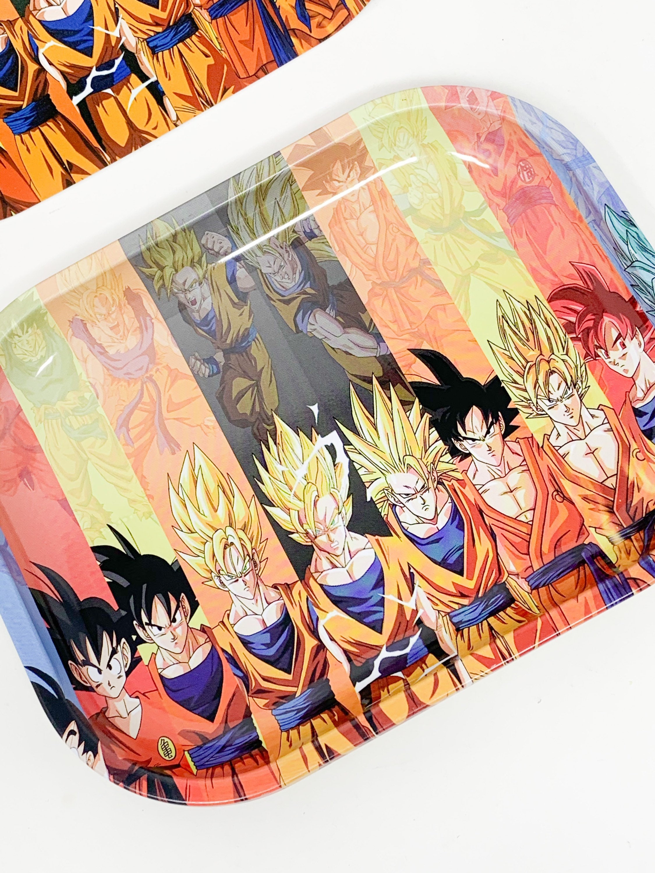 Dragon Ball Z Characters Metal Rolling Tray With Lid Etsy
