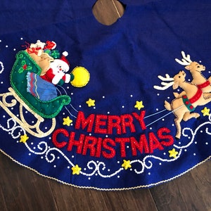 Merry Christmas Tree Skirt
