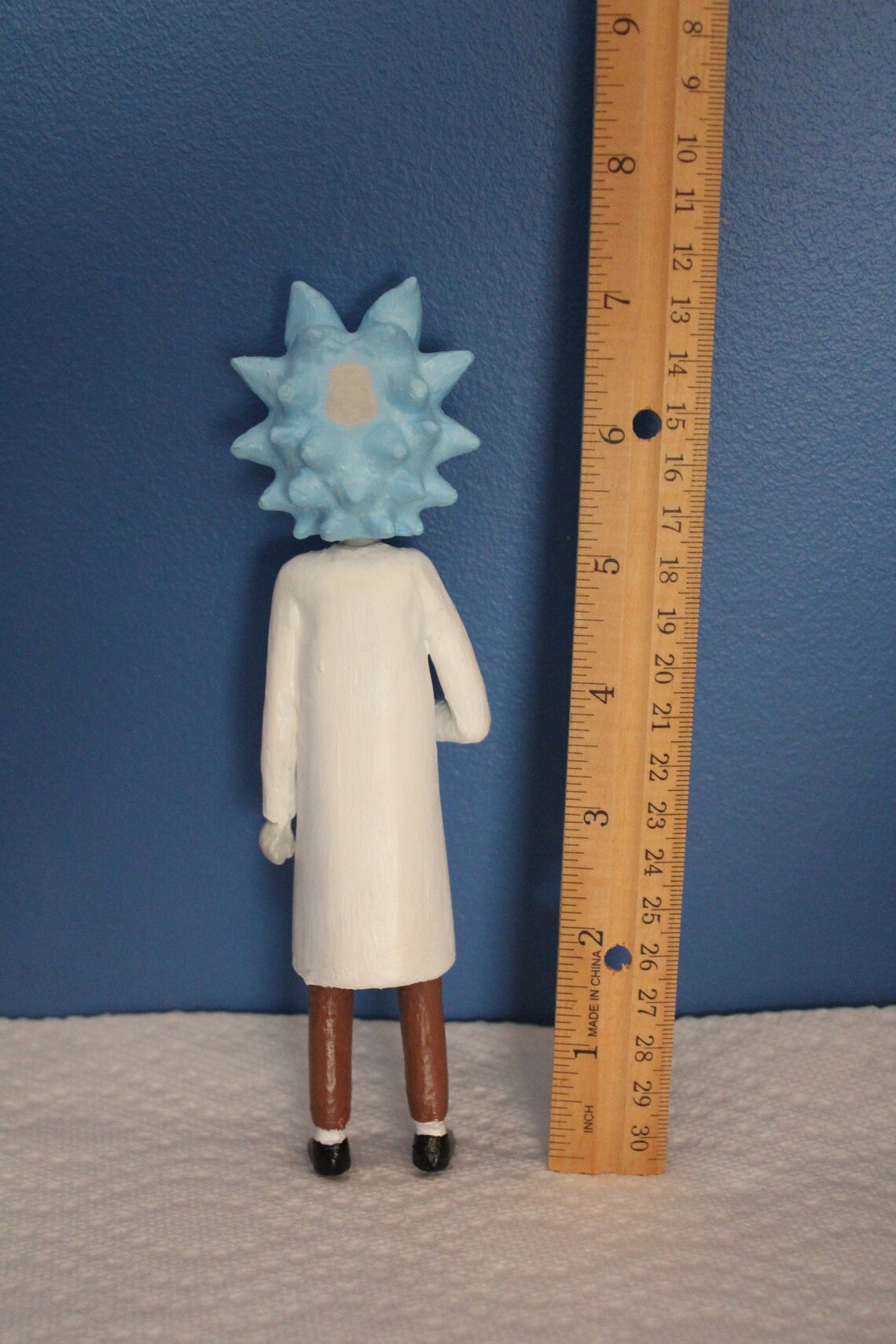 Rick Statue from Rick and Morty Etsy