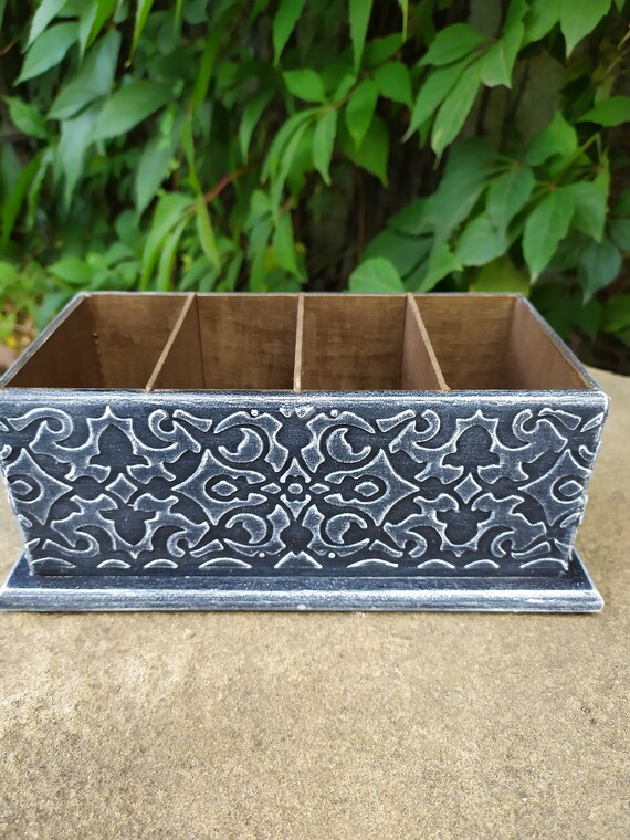 TV Remote Control Storage Organizer Caddy Rack Remote Holder Etsy