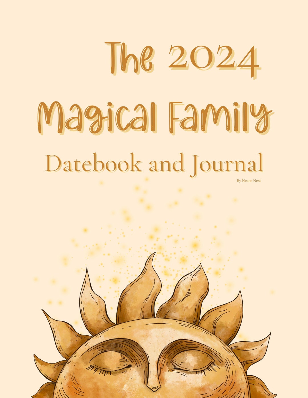 2024 Magical Family Datebook and Journal Etsy