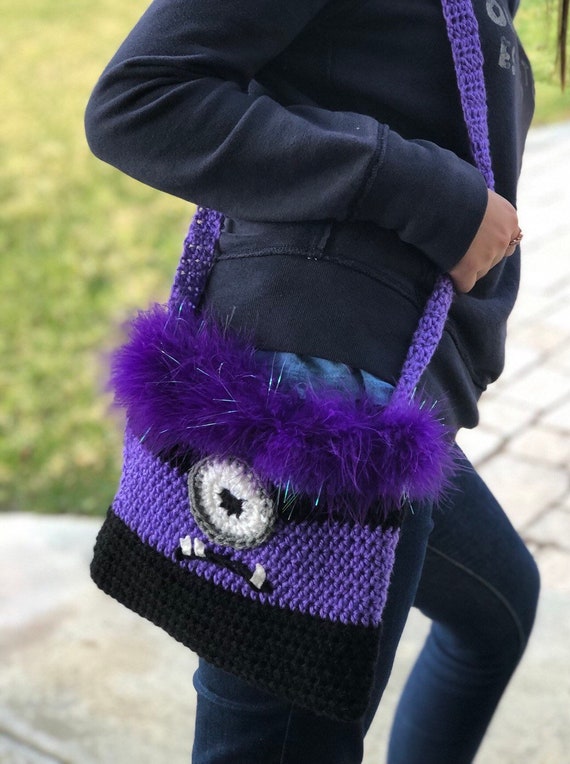 Purple Minion Bag Etsy