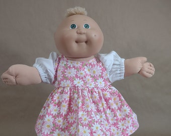 Dress and Bloomers for 13-14 inch cabbage patch baby dolls.