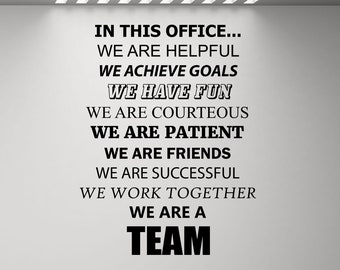 Quotes On Teamwork Etsy