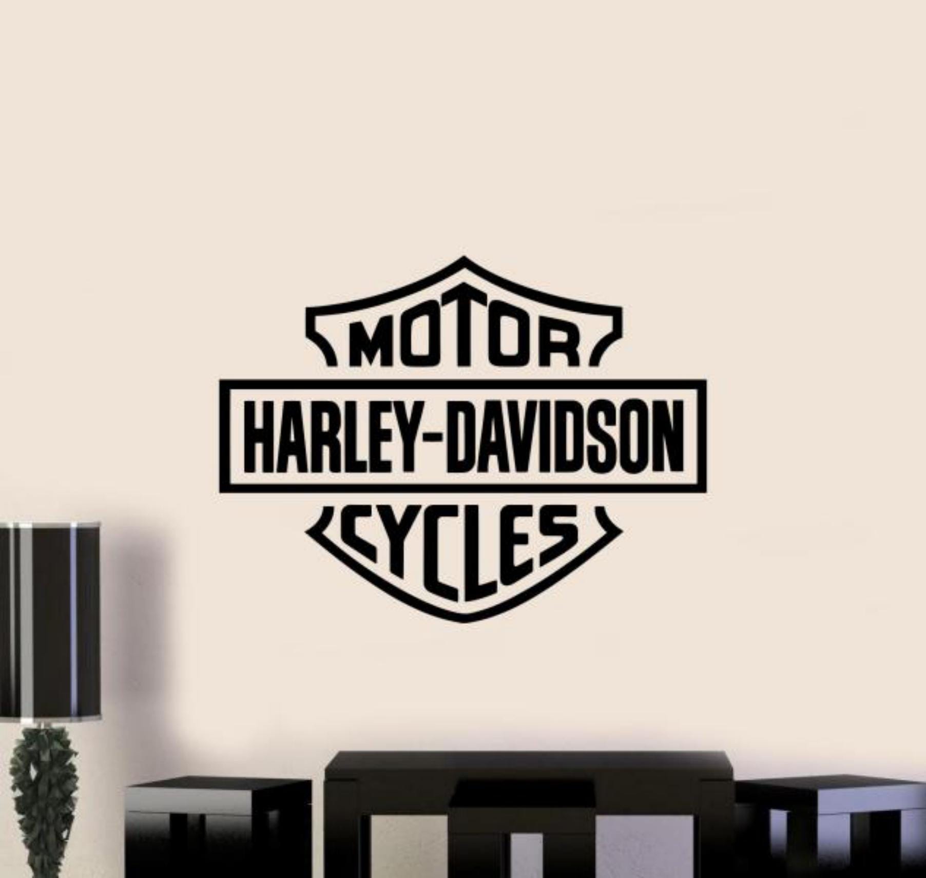 Printable Harley Davidson Stencil Harley Davidson Stencils Etsy