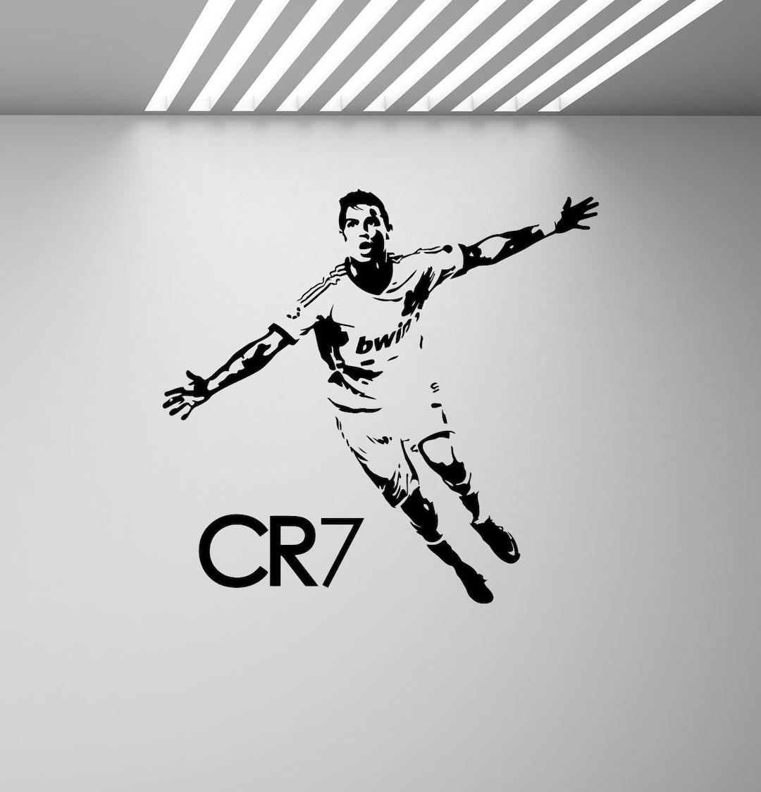 climax capsule bibliothecaris Ronaldo Poster Wall Decal CR7 Teken Vinyl Sticker Gym Sport - Etsy Nederland