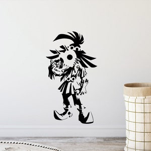 Cráneo niño leyenda de Zelda pared calcomanía cartel niños regalo sala de juegos niños vivero mural vinilo vinilo playroom decoración pared arte impresión j30