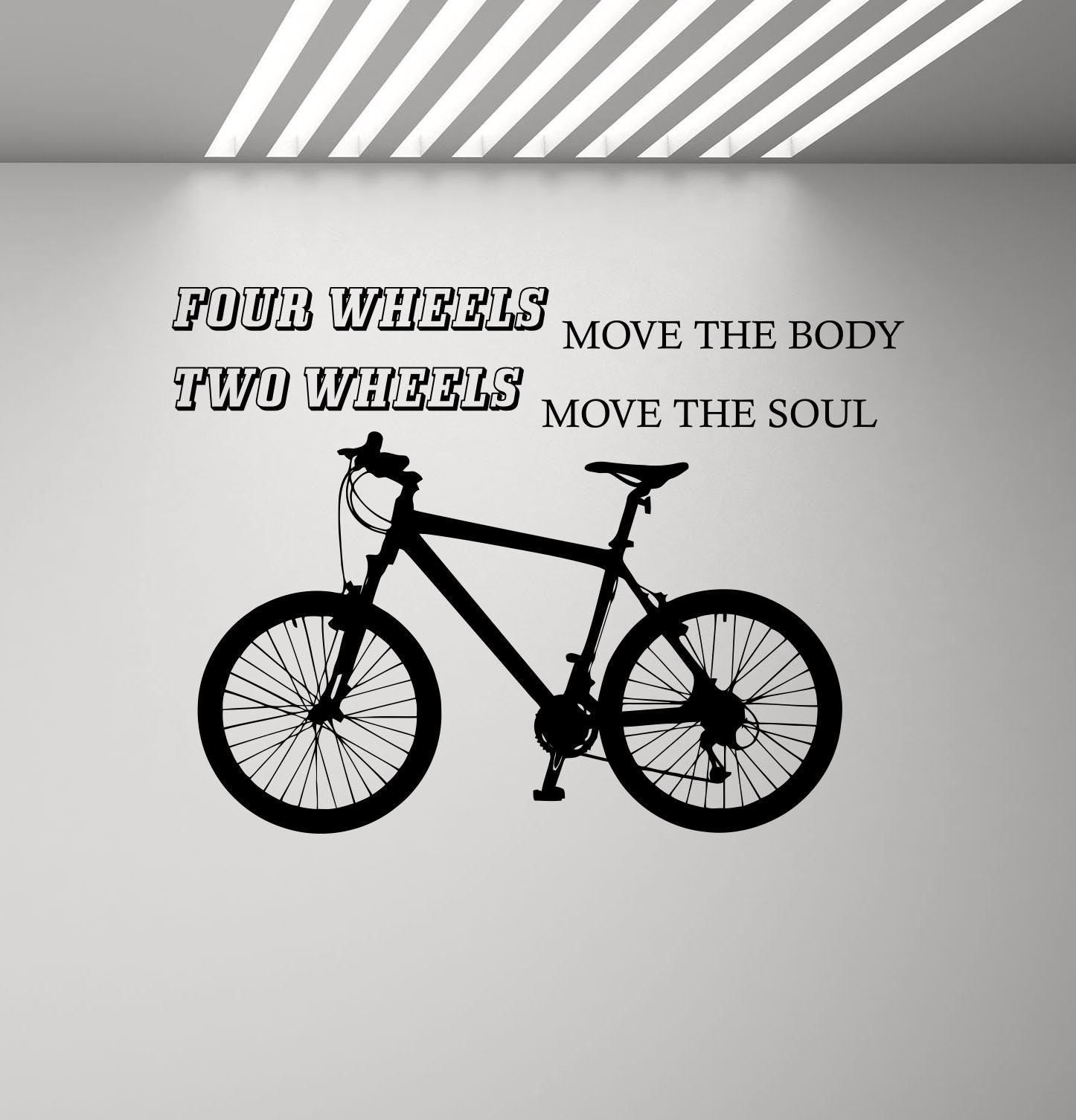 Bmx Wall Stickers Boys Bike Vinyl Transfer Pushbike Bicycle Stunt Xtreme Graphic