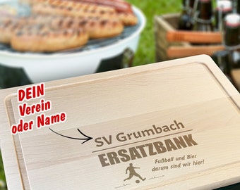 Bierkastensitz Ersatzbank mit Name, Bierbank, Geschenkidee Vatertag, Geburtstag für Männer, Bier Geschenk Fußball Verein Abschied Danke