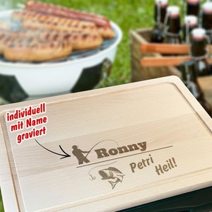 Bierkastensitz Angler mit Name personalisiert, Bierbank Geschenkidee Vatertag, Geburtstag Männer, Bier Camping Geschenk Bierkasten verpacken
