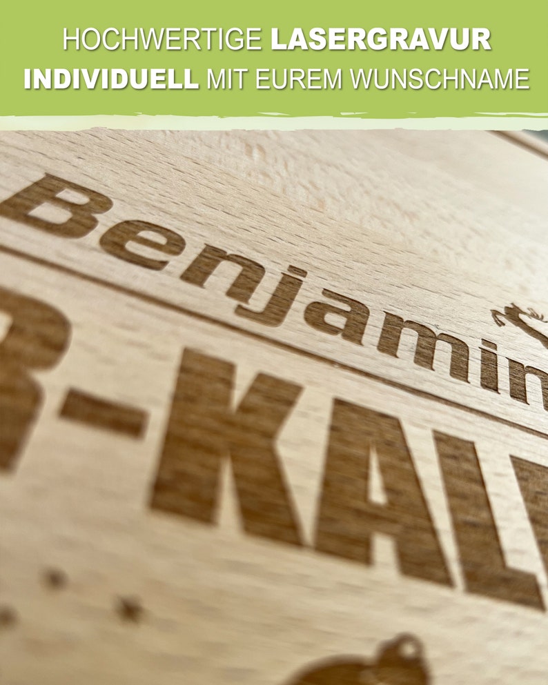 Bierkastensitz Trainerbank mit Name, Bierbank, Geschenkidee Vatertag, Geburtstag für Männer, Bier Geschenk Fußball Trainer Abschied Danke Bild 5